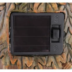 Globo Solarleuchte LED Gr&uuml;n, Braun, 1-flammig -Günstiges Solarleuchten Geschäft globo solarleuchte 33558b 4