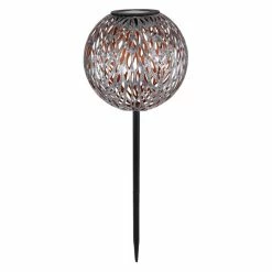 Globo Solarleuchte LED Silber, 1-flammig -Günstiges Solarleuchten Geschäft globo solarleuchte 33626 4