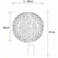Globo Solarleuchte LED Rostfarben, 1-flammig -Günstiges Solarleuchten Geschäft globo solarleuchte 336270r 3