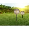 Globo Solarleuchte LED Silber, 1-flammig 1 Globo Solarleuchte LED Silber, 1-flammig -Günstiges Solarleuchten Geschäft globo solarleuchte 33628 0
