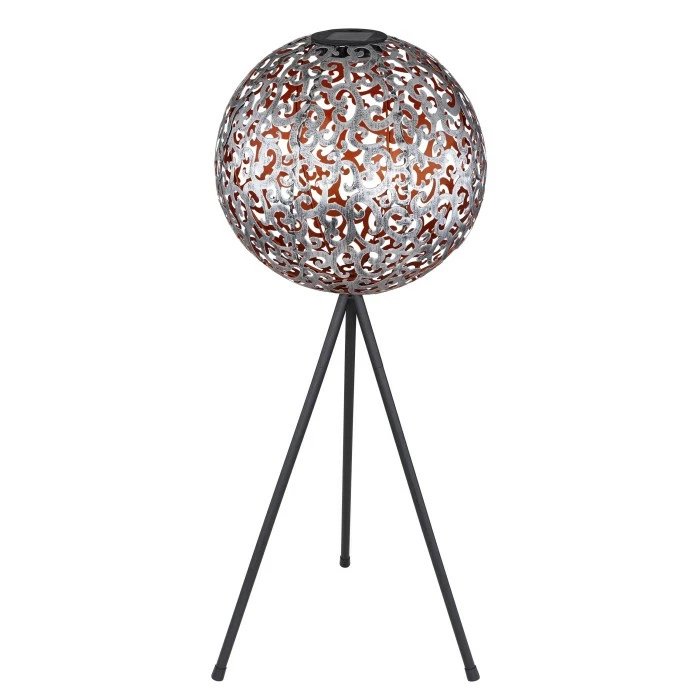 Globo Solarleuchte LED Schwarz, 1-flammig 5 Globo Solarleuchte LED Schwarz, 1-flammig – Bild 3