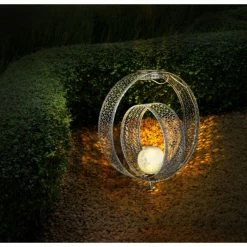 Globo Solarleuchte LED Silber 9 Globo Solarleuchte LED Silber -Günstiges Solarleuchten Geschäft globo solarleuchte 33644 3