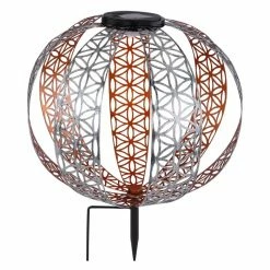 Globo Solarleuchte LED Silber, 1-flammig -Günstiges Solarleuchten Geschäft globo solarleuchte 336462 2