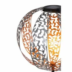 Globo Solarleuchte LED Silber, 1-flammig -Günstiges Solarleuchten Geschäft globo solarleuchte 336472 3