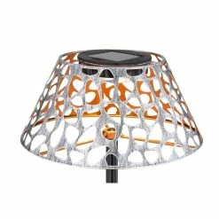Globo Solarleuchte LED Silber, 1-flammig -Günstiges Solarleuchten Geschäft globo solarleuchte 336482 3