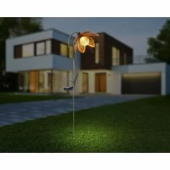 Globo Solarleuchte LED Grün, 1-flammig