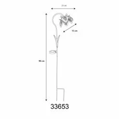 Globo Solarleuchte LED Grün, 1-flammig 13 Globo Solarleuchte LED Grün, 1-flammig -Günstiges Solarleuchten Geschäft globo solarleuchte 33653 5