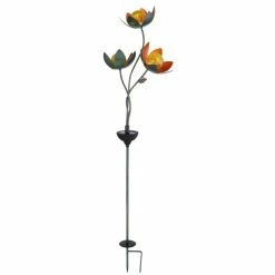 Globo Solarleuchte LED Gr&uuml;n, 3-flammig -Günstiges Solarleuchten Geschäft globo solarleuchte 33654 5