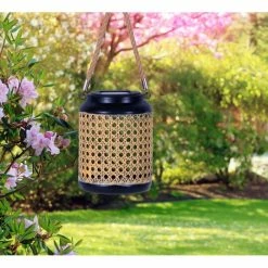 Globo Solarleuchte LED Schwarz, 1-flammig