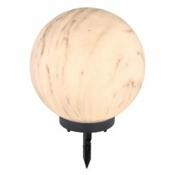 Globo Solarleuchte LED Grau, Wei&szlig;, 4-flammig -Günstiges Solarleuchten Geschäft globo solarleuchte 33764 3