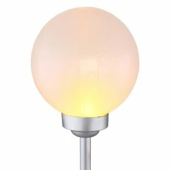 Globo Solarleuchte LED Silber, 18-flammig -Günstiges Solarleuchten Geschäft globo solarleuchte 3376f 2