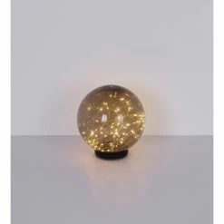 Globo Solarleuchte LED Schwarz, 30-flammig -Günstiges Solarleuchten Geschäft globo solarleuchte 33806 4