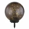 Globo Solarleuchte LED Schwarz, 40-flammig -Günstiges Solarleuchten Geschäft globo solarleuchte 33807 0