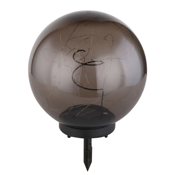 Globo Solarleuchte LED Schwarz, 40-flammig 4 Globo Solarleuchte LED Schwarz, 40-flammig – Bild 2