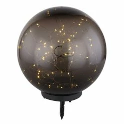 Globo Solarleuchte LED Schwarz, 50-flammig