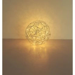 Globo Solarleuchte LED Silber, 30-flammig -Günstiges Solarleuchten Geschäft globo solarleuchte 33809 3