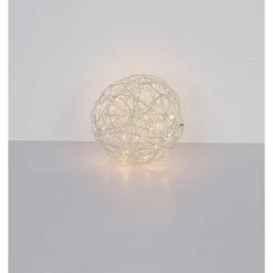 Globo Solarleuchte LED Silber, 30-flammig -Günstiges Solarleuchten Geschäft globo solarleuchte 33809 4