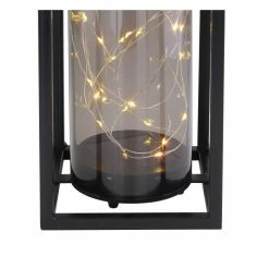 Globo Solarleuchte LED Schwarz, 30-flammig 14 Globo Solarleuchte LED Schwarz, 30-flammig -Günstiges Solarleuchten Geschäft globo solarleuchte 33816 4