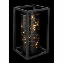 Globo Solarleuchte LED Schwarz, 30-flammig 16 Globo Solarleuchte LED Schwarz, 30-flammig -Günstiges Solarleuchten Geschäft globo solarleuchte 33816 6