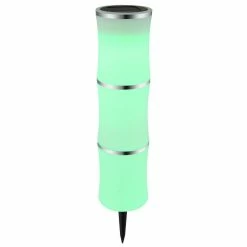 Globo Solarleuchte LED Schwarz, 1-flammig, Farbwechsler -Günstiges Solarleuchten Geschäft globo solarleuchte 36041 do1 4