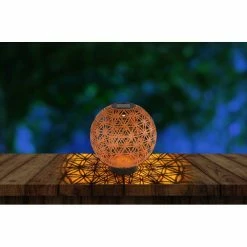 Globo Solarleuchte LED Schwarz, 1-flammig