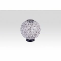 Globo Solarleuchte LED Schwarz, 1-flammig