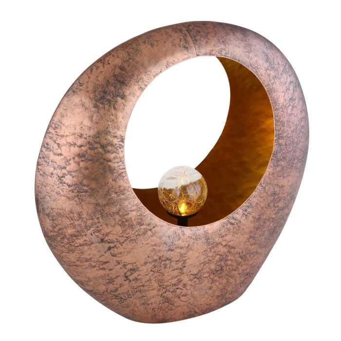 Globo Solarleuchte LED Messing, 1-flammig 4 Globo Solarleuchte LED Messing, 1-flammig – Bild 2