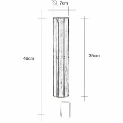 Globo Solarleuchte LED Silber, 1-flammig -Günstiges Solarleuchten Geschäft globo solarleuchte 36551 3