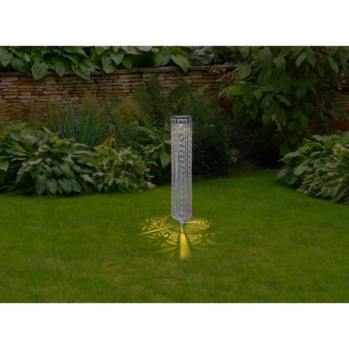 Globo Solarleuchte LED Silber, 1-flammig 3 Globo Solarleuchte LED Silber, 1-flammig