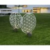 Globo Solarleuchte LED Silber, 2-flammig -Günstiges Solarleuchten Geschäft globo solarleuchte 36601 0