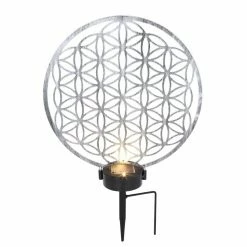 Globo Solarleuchte LED Silber, 2-flammig 11 Globo Solarleuchte LED Silber, 2-flammig -Günstiges Solarleuchten Geschäft globo solarleuchte 36601 3