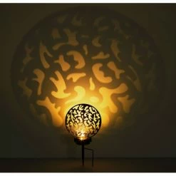 Globo Solarleuchte LED Silber, 2-flammig -Günstiges Solarleuchten Geschäft globo solarleuchte 36602 5