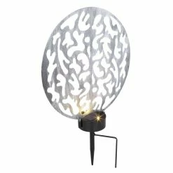 Globo Solarleuchte LED Silber, 2-flammig 9 Globo Solarleuchte LED Silber, 2-flammig -Günstiges Solarleuchten Geschäft globo solarleuchte 36603 1