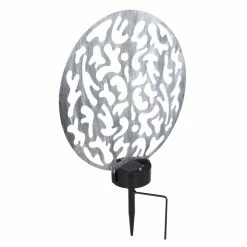 Globo Solarleuchte LED Silber, 2-flammig 10 Globo Solarleuchte LED Silber, 2-flammig -Günstiges Solarleuchten Geschäft globo solarleuchte 36603 2
