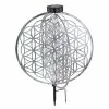 Globo Solarleuchte LED Silber, 1-flammig 1 Globo Solarleuchte LED Silber, 1-flammig -Günstiges Solarleuchten Geschäft globo solarleuchte 36609 0