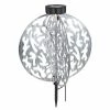 Globo Solarleuchte LED Silber, 1-flammig -Günstiges Solarleuchten Geschäft globo solarleuchte 36611 0