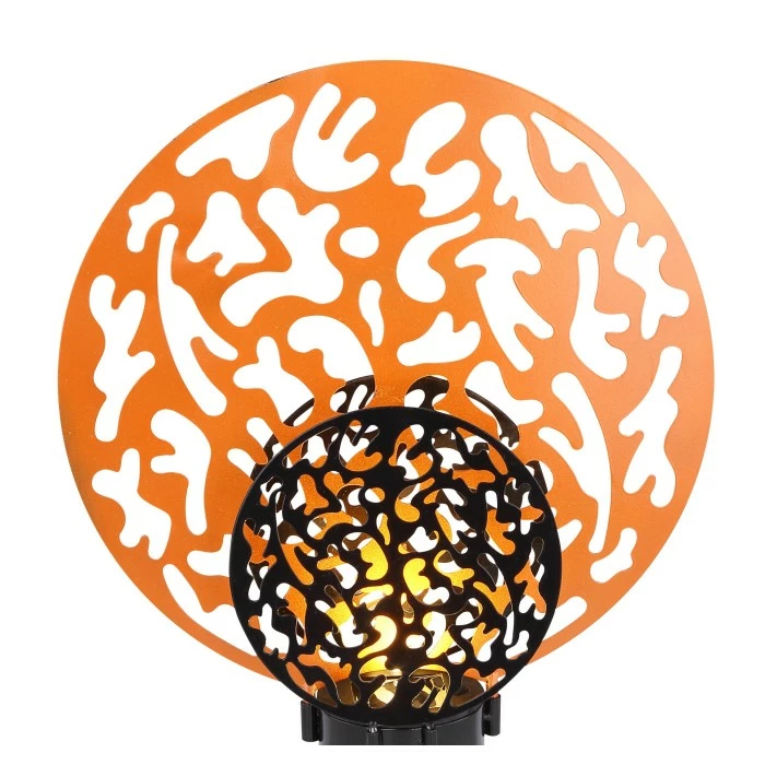 Globo Solarleuchte LED Schwarz, 2-flammig 7 Globo Solarleuchte LED Schwarz, 2-flammig – Bild 5