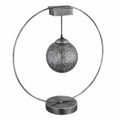 Globo Solarleuchte LED Schwarz, Altsilber, 1-flammig 9 Globo Solarleuchte LED Schwarz, Altsilber, 1-flammig -Günstiges Solarleuchten Geschäft globo solarleuchte 36618 2