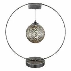 Globo Solarleuchte LED Schwarz, Altsilber, 1-flammig 10 Globo Solarleuchte LED Schwarz, Altsilber, 1-flammig -Günstiges Solarleuchten Geschäft globo solarleuchte 36618 3