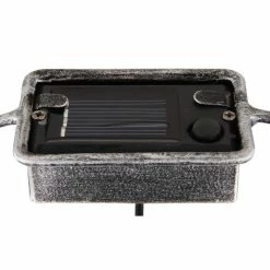 Globo Solarleuchte LED Schwarz, Altsilber, 1-flammig 11 Globo Solarleuchte LED Schwarz, Altsilber, 1-flammig -Günstiges Solarleuchten Geschäft globo solarleuchte 36618 4