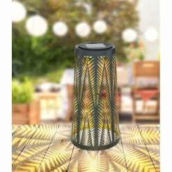 Globo Solarleuchte LED Schwarz, 1-flammig