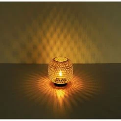 Globo Solarleuchte LED Braun, 1-flammig -Günstiges Solarleuchten Geschäft globo solarleuchte 36671 4