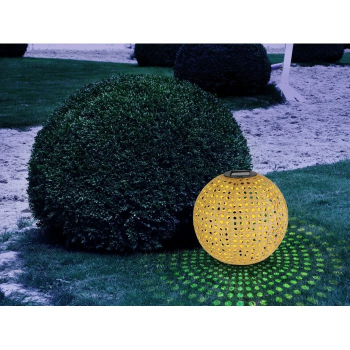 Globo Solarleuchte LED Braun, 1-flammig 3 Globo Solarleuchte LED Braun, 1-flammig