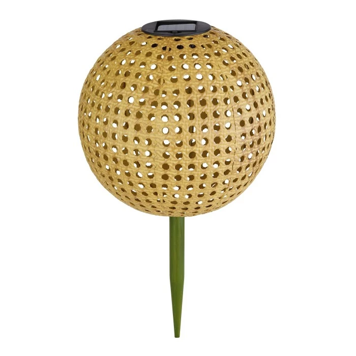 Globo Solarleuchte LED Braun, 1-flammig 5 Globo Solarleuchte LED Braun, 1-flammig – Bild 3