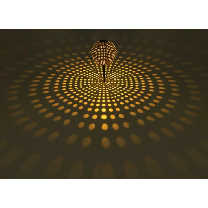 Globo Solarleuchte LED Braun, 1-flammig 7 Globo Solarleuchte LED Braun, 1-flammig – Bild 5