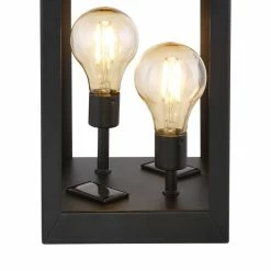 Globo Solarleuchte LED Schwarz, 2-flammig -Günstiges Solarleuchten Geschäft globo solarleuchte 36700 4