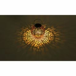 Globo Solarleuchte LED Silber, 1-flammig -Günstiges Solarleuchten Geschäft globo solarleuchte 36742 5