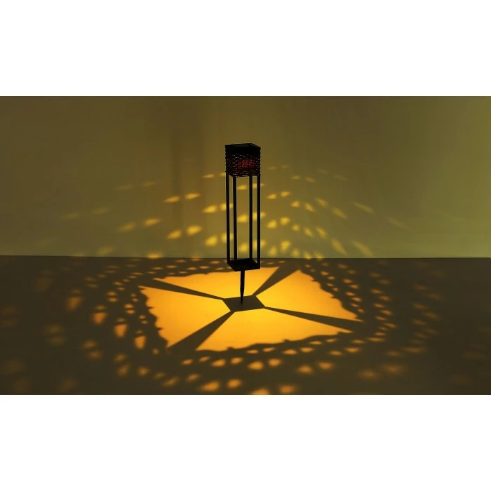 Globo Solarleuchte LED Braun, 1-flammig 8 Globo Solarleuchte LED Braun, 1-flammig – Bild 6