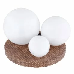 Globo Solarleuchte LED Grau, 3-flammig -Günstiges Solarleuchten Geschäft globo solarleuchte 36852 2