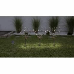 Globo Solarleuchte LED Braun, 120-flammig